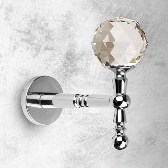 настенные держатели для штор и подхватов со стеклянными вставками