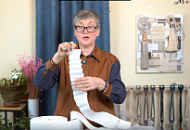 Обработка штор из велюра (бархата). Технолог - Елена Николаевна Тихонова.