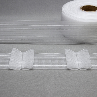 шторная лента сборка банты