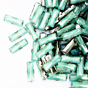 Стразы прямоугольные пришивные в металлической оправе стразы прямоугольные пришивные в металлической оправе