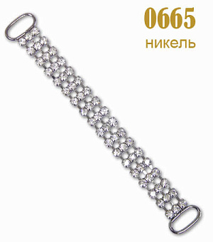 пряжка застежка металлическая со стразами