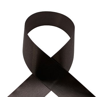 односторонняя атласная лента