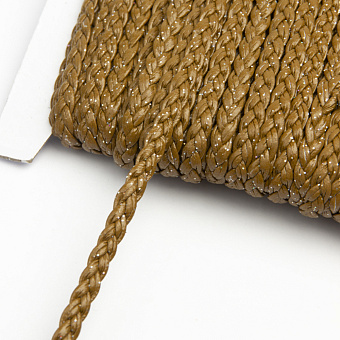 декоративный шнур из кожзама плетеные