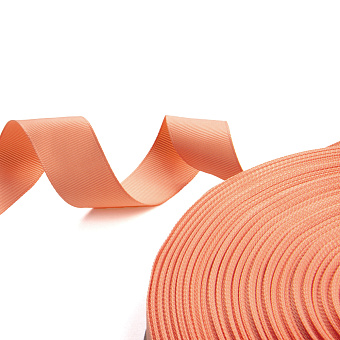 однотонная репсовая лента