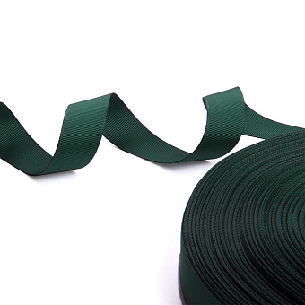 однотонная репсовая лента