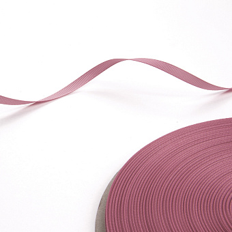 однотонная репсовая лента