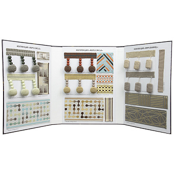 каталог с образцами шторной фурнитуры