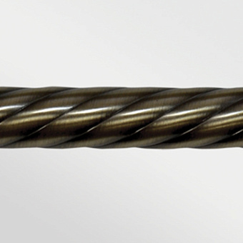 штанга для металлического настенного карниза