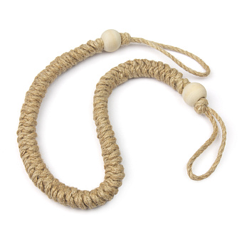 шторные подхваты плетеные