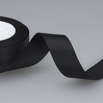 односторонняя атласная лента