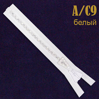 молнии со стразами