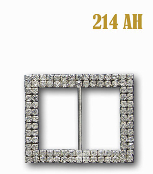 пряжка застежка металлическая со стразами