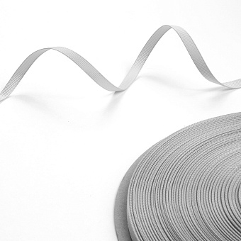 однотонная репсовая лента