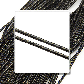 декоративный шнур из кожзама прошитый