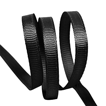 однотонная репсовая лента