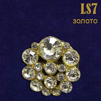 декоративная брошь