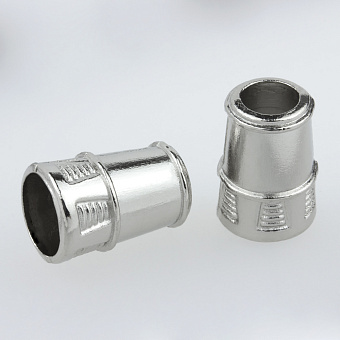 наконечник концевик металлический для шнура