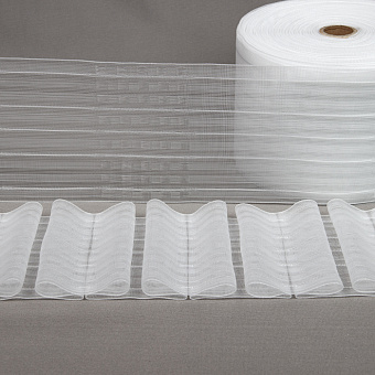 шторная лента сборка банты