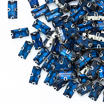 Стразы прямоугольные пришивные в металлической оправе стразы прямоугольные пришивные в металлической оправе