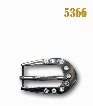 пряжка застежка металлическая со стразами