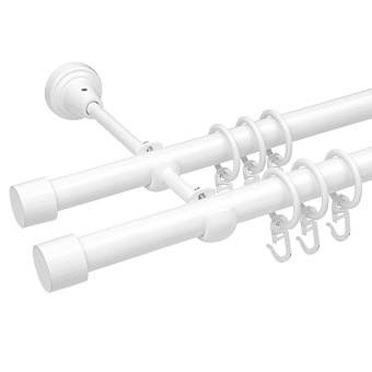 металлический настенный карниз для штор