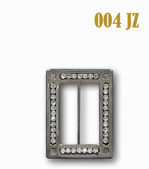 пряжка застежка металлическая со стразами