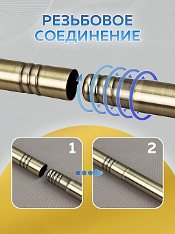 металлический настенный карниз для штор