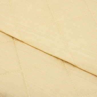 Термостежка из поликоттон "РОМБ 9х9" MirTex 601-Beige 2 бежевый (синт. 100г, ткань 115г) 220 см/30 м