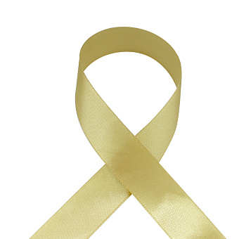 односторонняя атласная лента