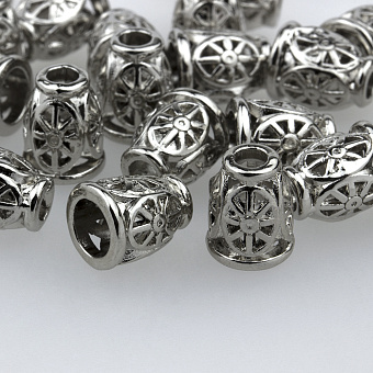 наконечник концевик металлический для шнура