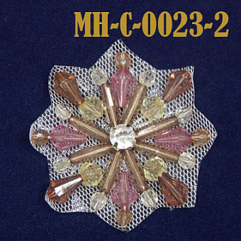 декоративная пришивная вставка