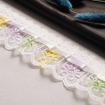 декоративная тесьма-оборка