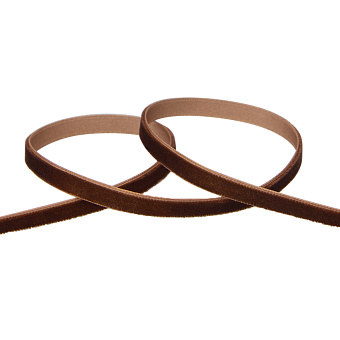 Однотонная бархатная лента декоративная однотонная бархатная лента