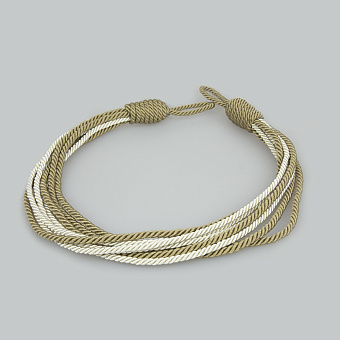 шторные подхваты плетеные