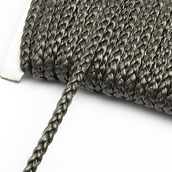 декоративный шнур из кожзама плетеные