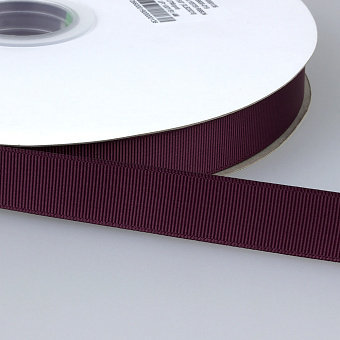 однотонная репсовая лента