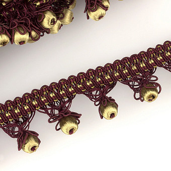 бахрома шторная с "шариками"