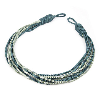 шторные подхваты плетеные