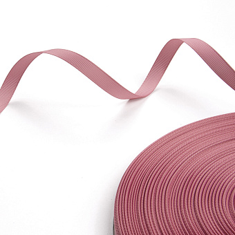 однотонная репсовая лента