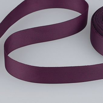 однотонная репсовая лента