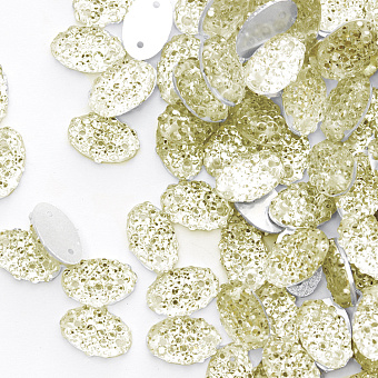 декоративные пришивные зернистые пластиковые стразы